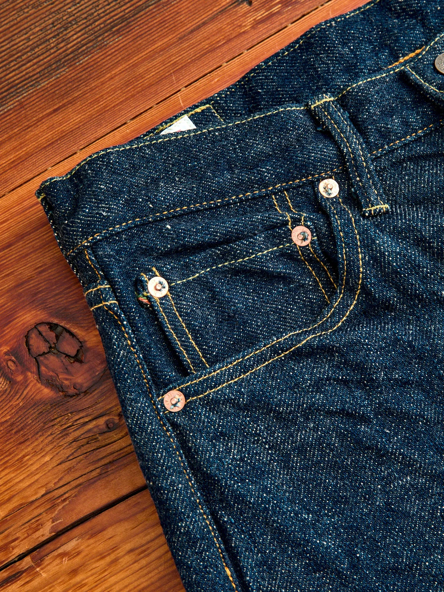 246ZR-KABEG "Secret Kabuki" 20oz Selvedge Denim - Clean Straight Fit