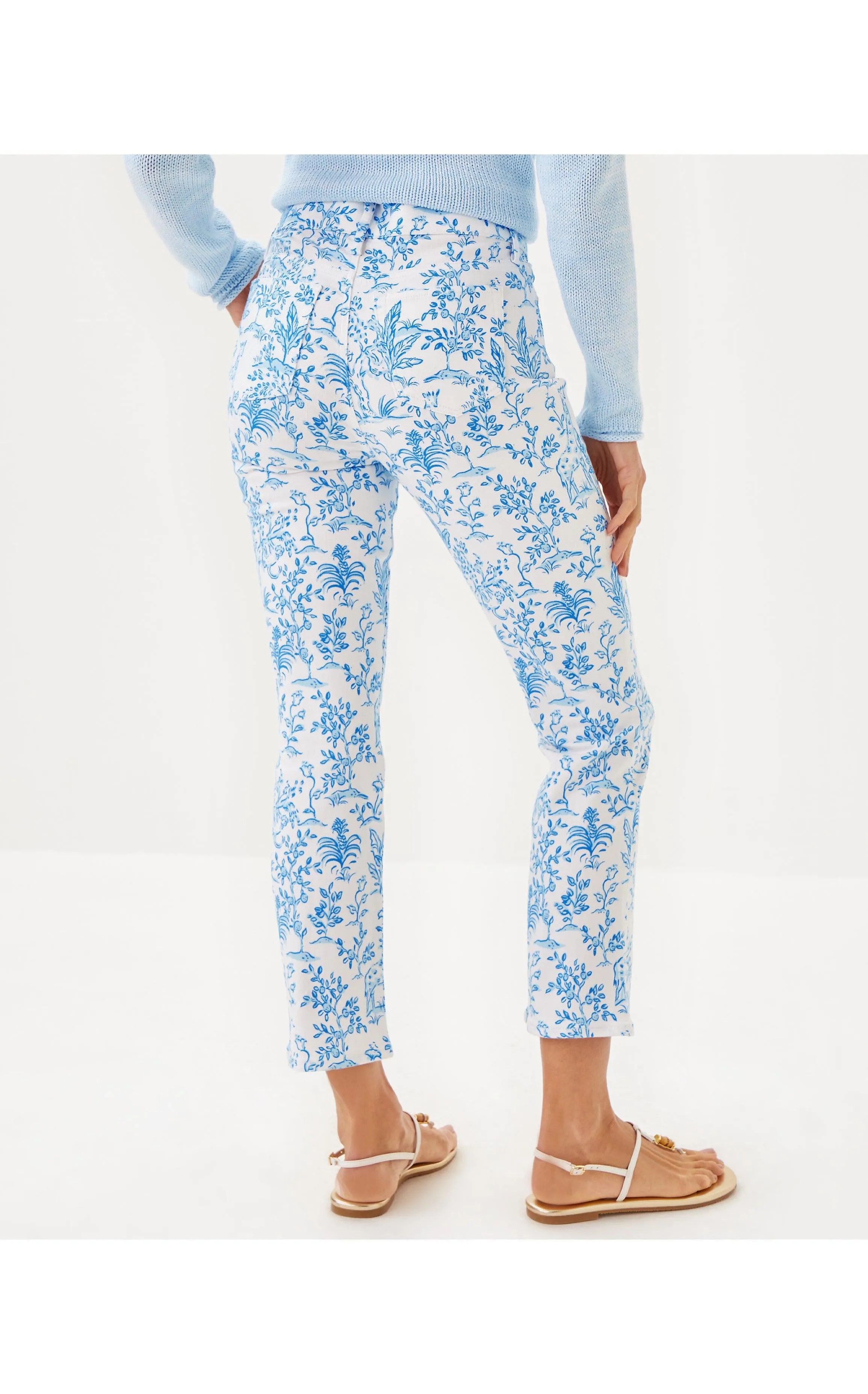 27" Annet High Rise Crop Flare Jean Tall Tales