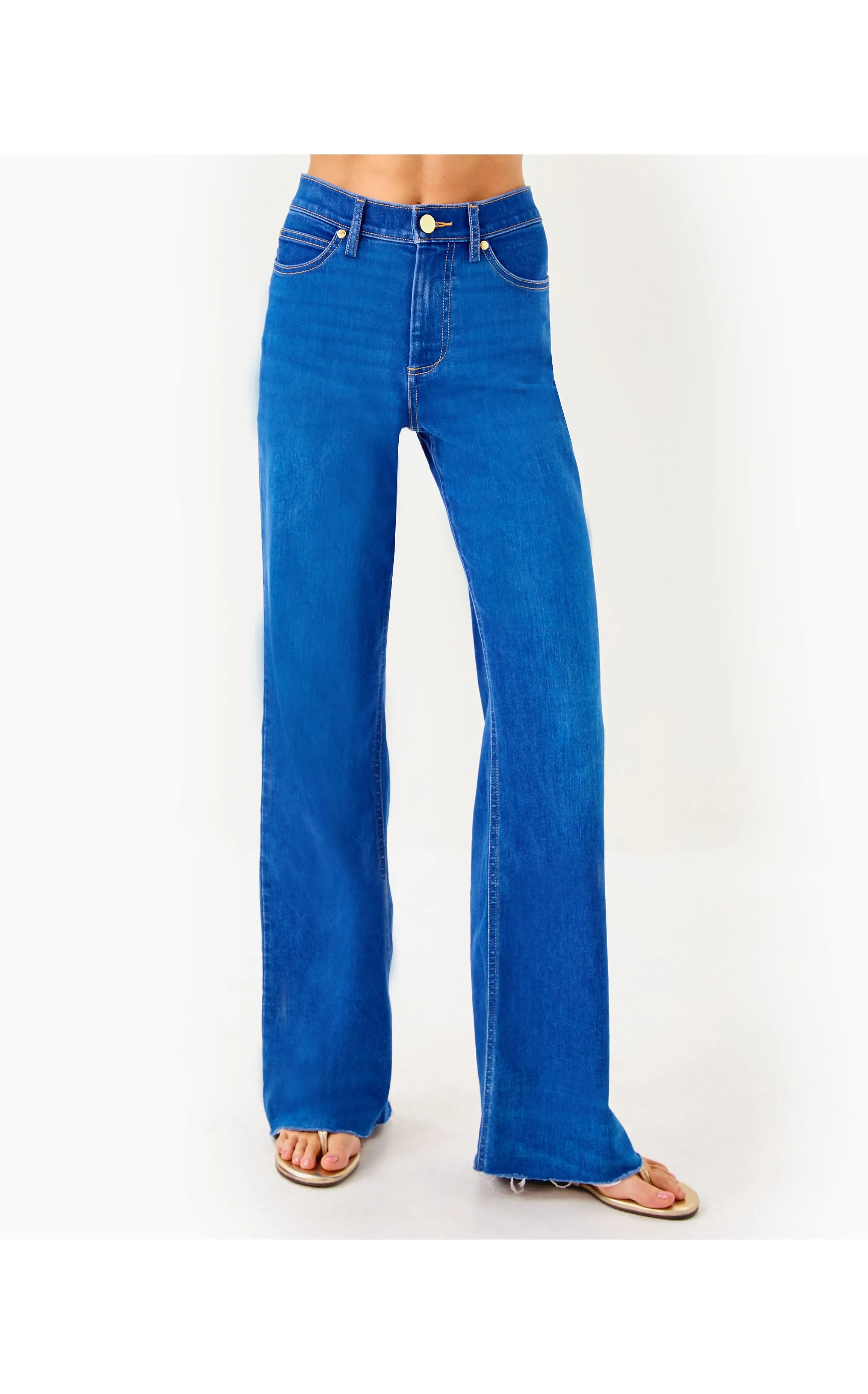 33" Aniston High Rise Straight Leg Jean