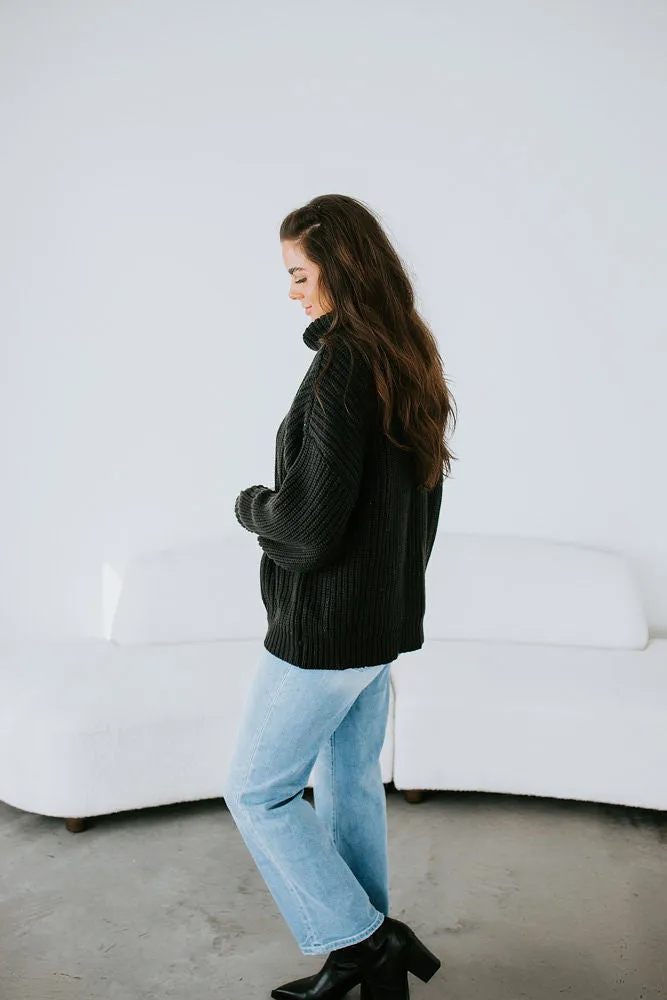 Amherst Funnel Neck Sweater by Lily and Lottie
