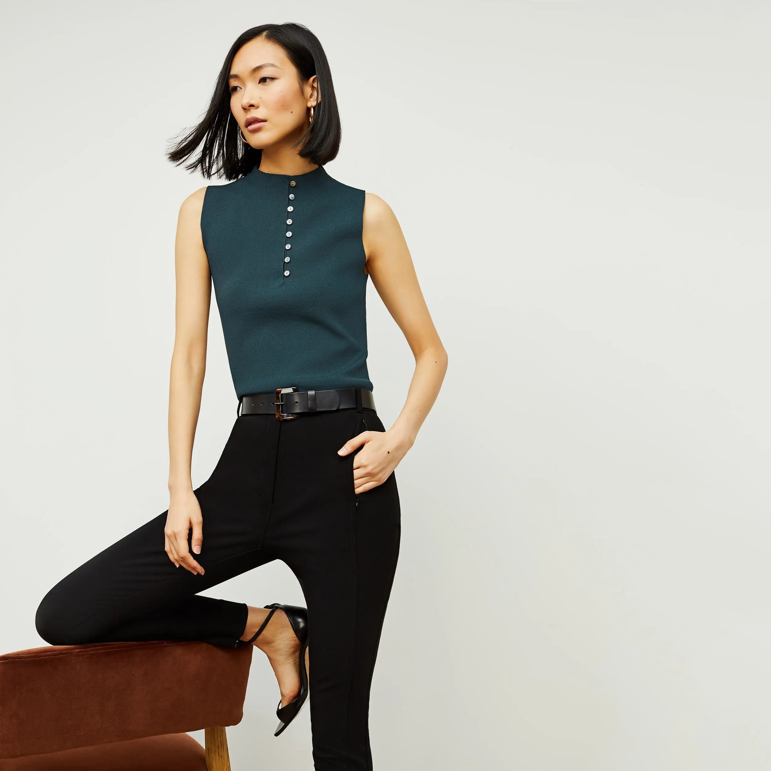 Curie Pant - PowerStretch :: Black