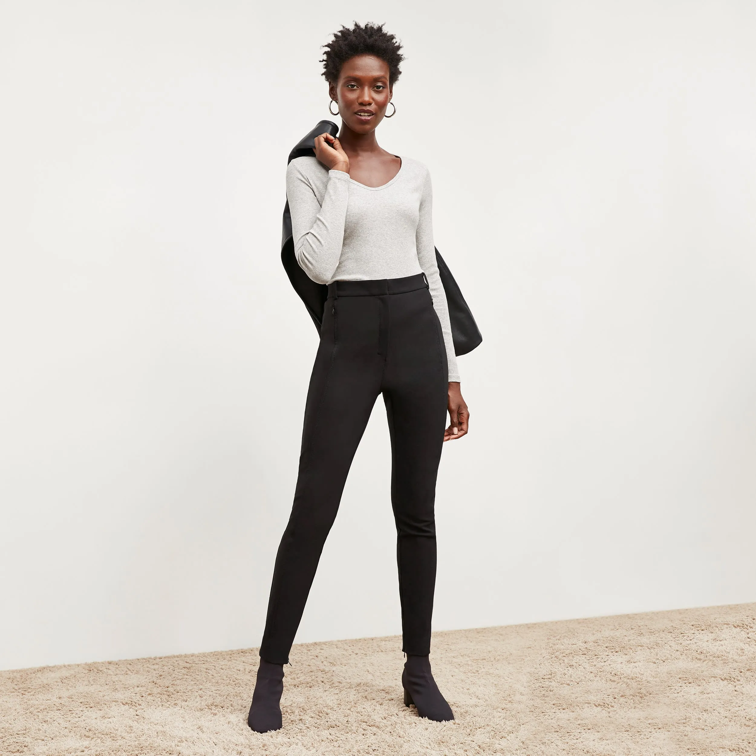 Curie Pant - PowerStretch :: Black