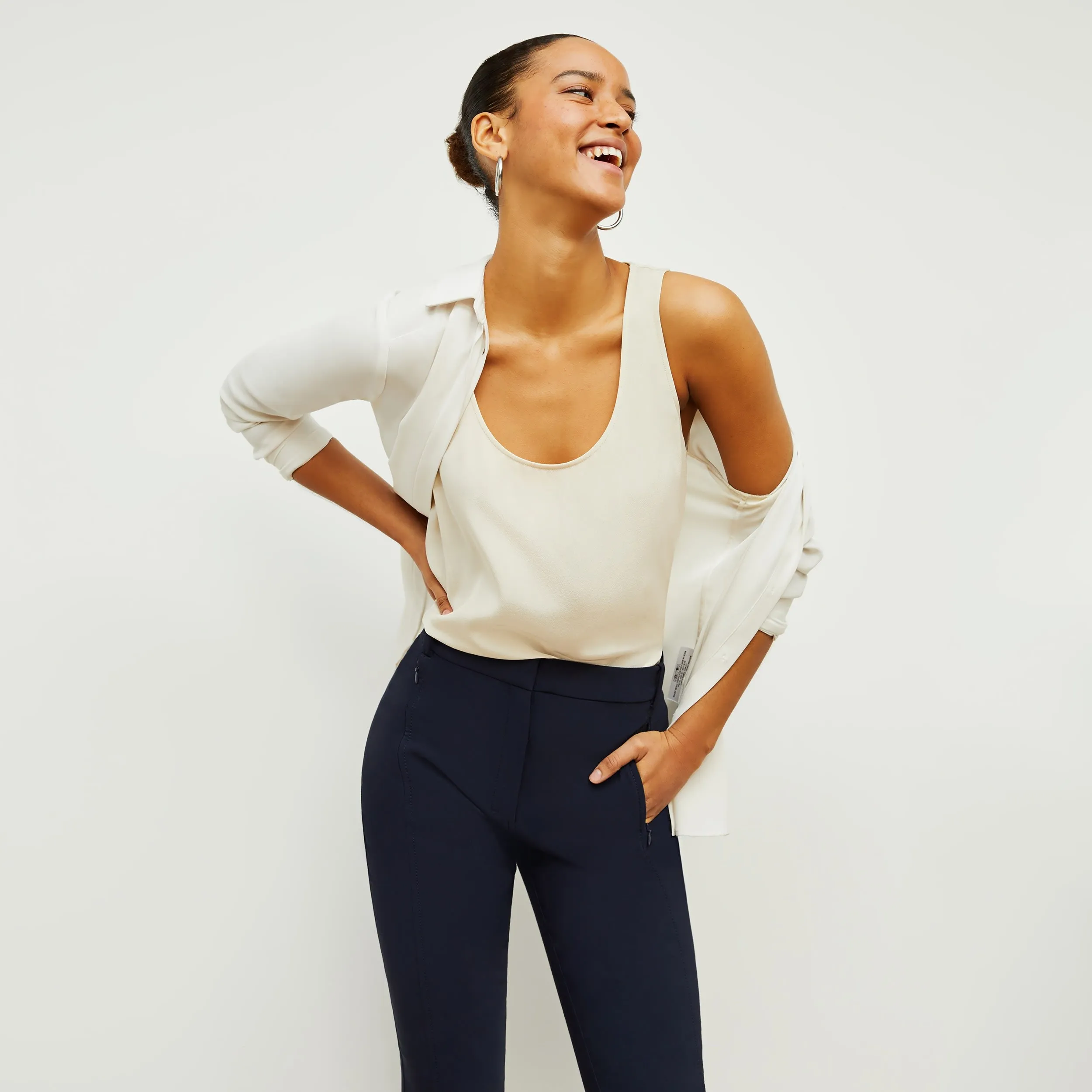 Curie Pant - PowerStretch :: Dark Navy