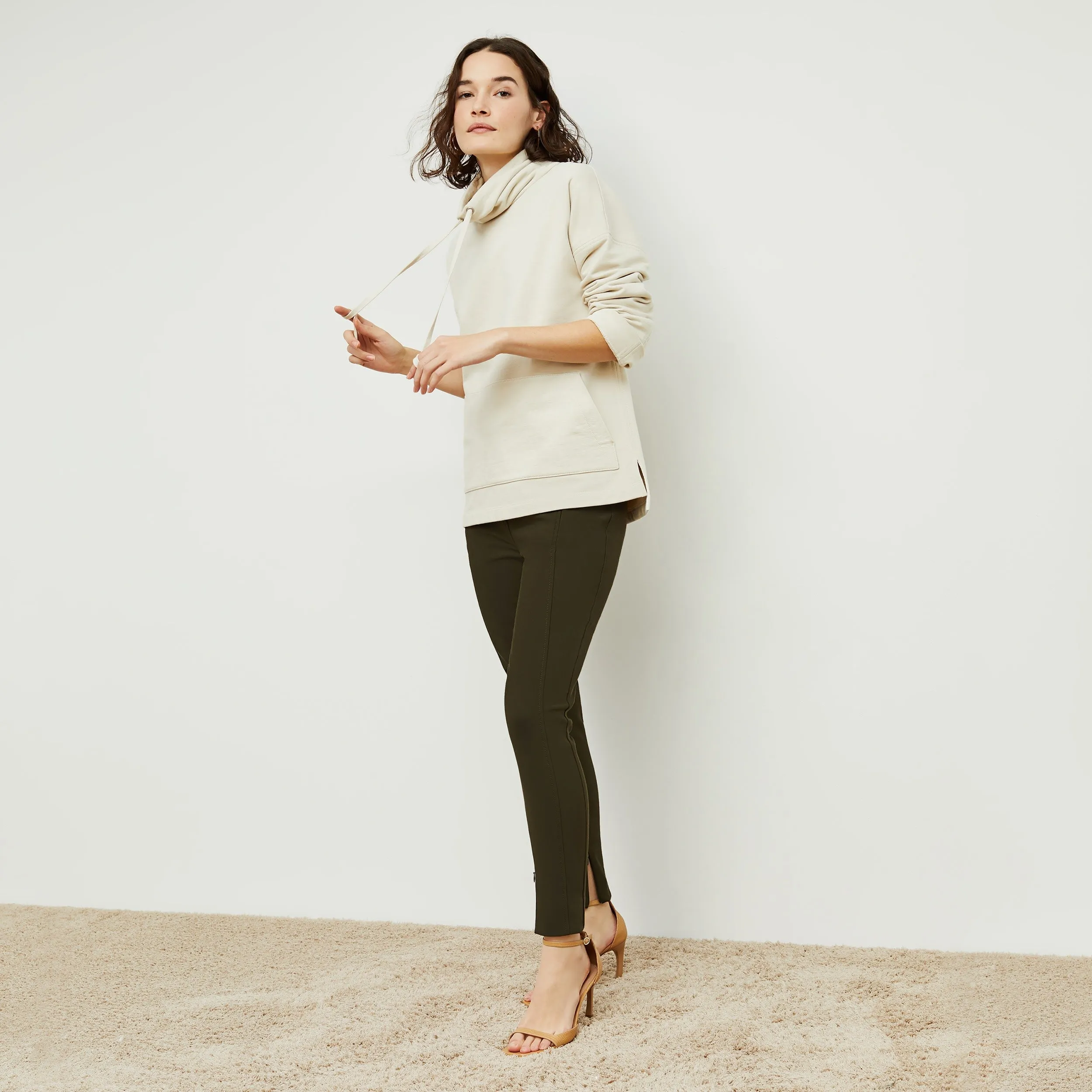 Curie Pant - PowerStretch :: Dark Olive
