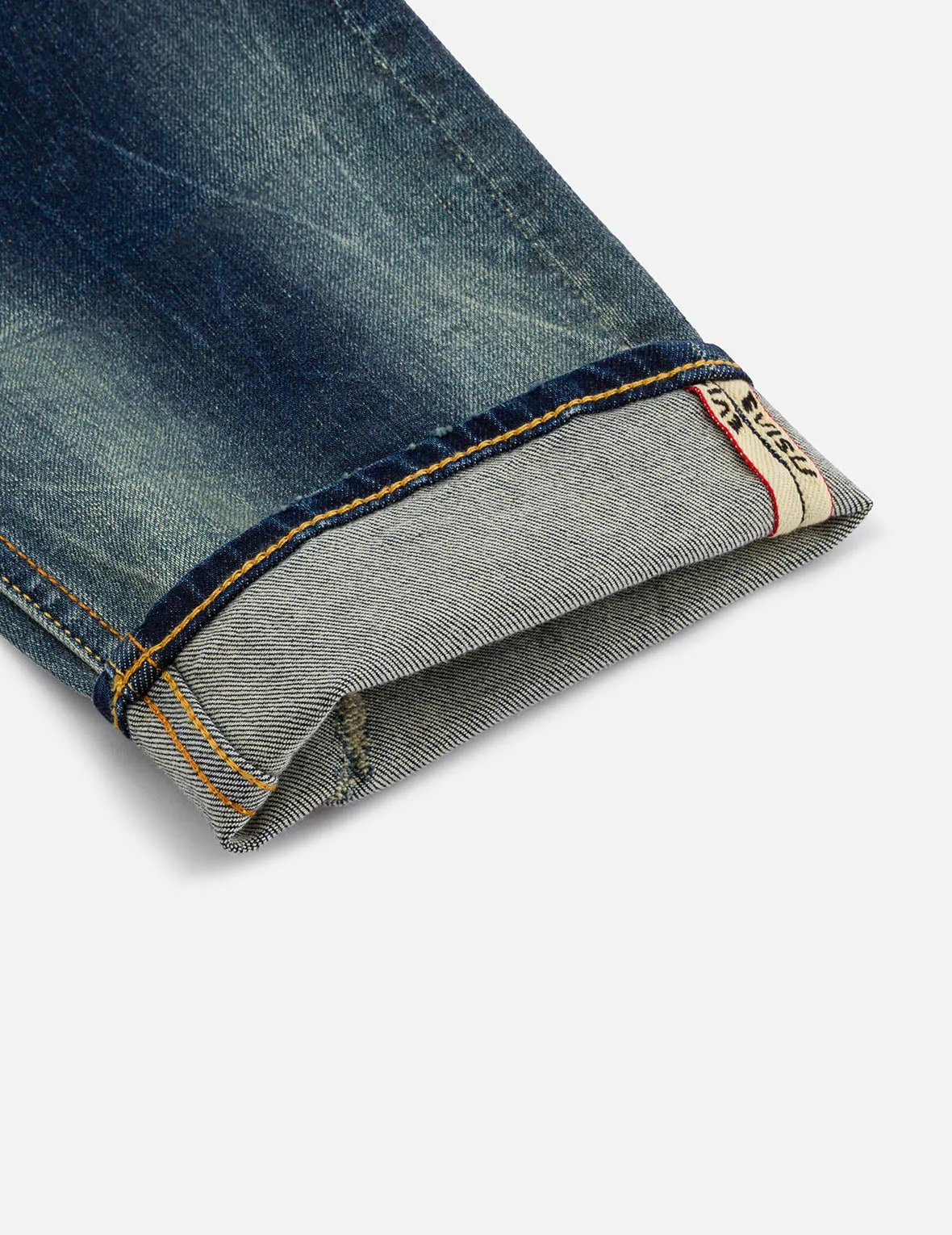 Logo Print and Seagull Embroidery Carrot Fit Jeans #2017