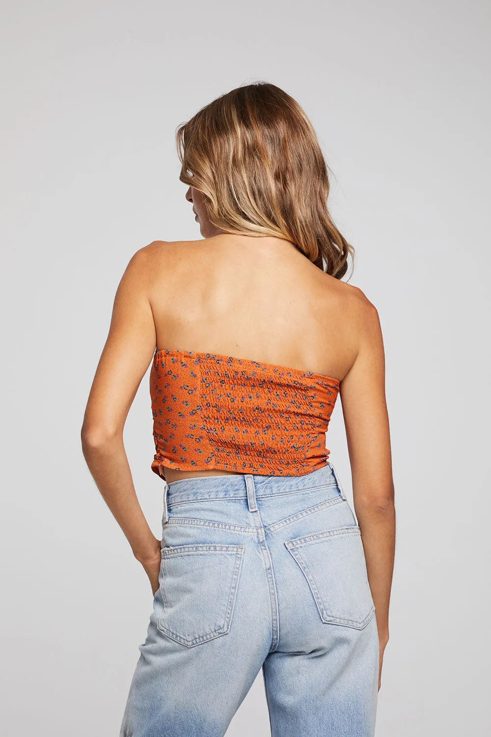 Pier Crop Top - Tigerlily