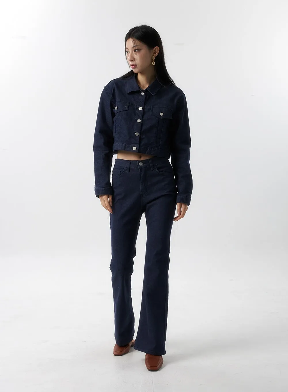 Spandex Bootcut Jeans IS315