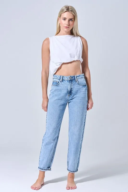 Suzy's High Rise Mom Jean