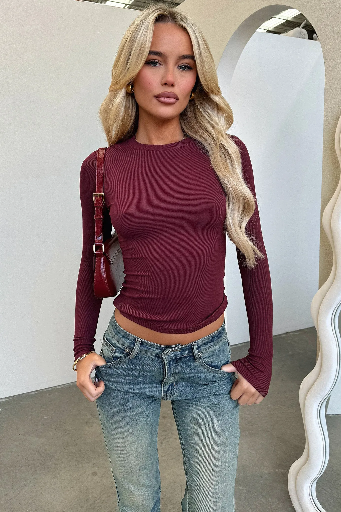Taylyn Low Rise Jeans - Faded Denim